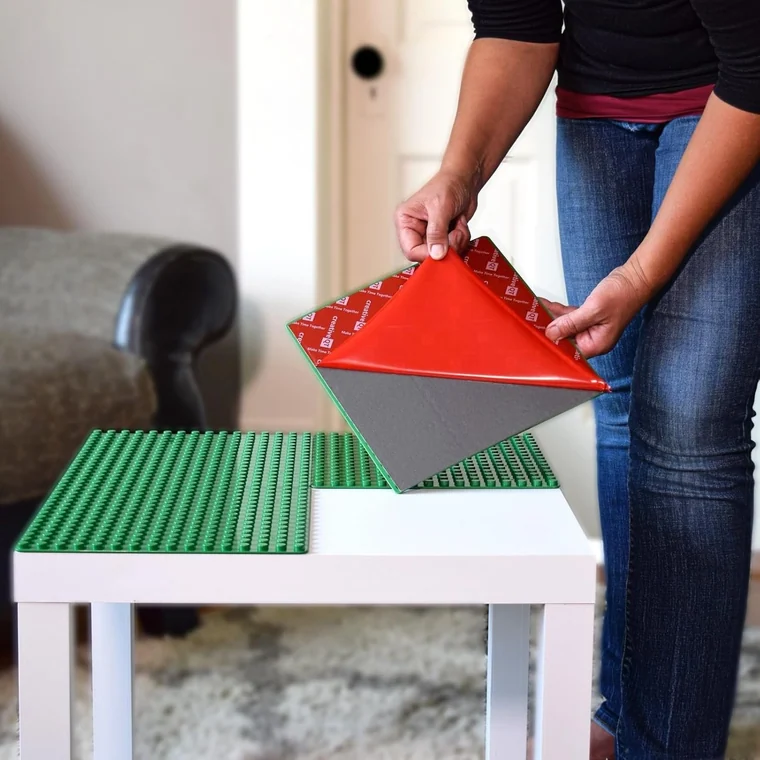 Peel-and-Stick Baseplates by Creative QT, green
