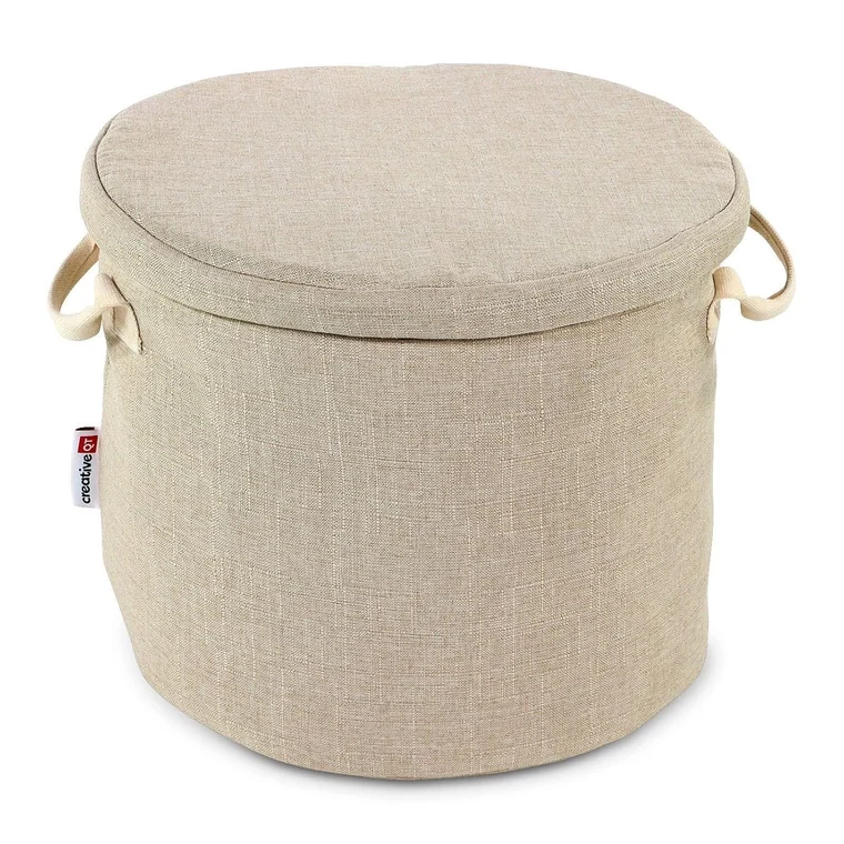 SlideAway Play Mat & Toy Bag by Creative QT, beige