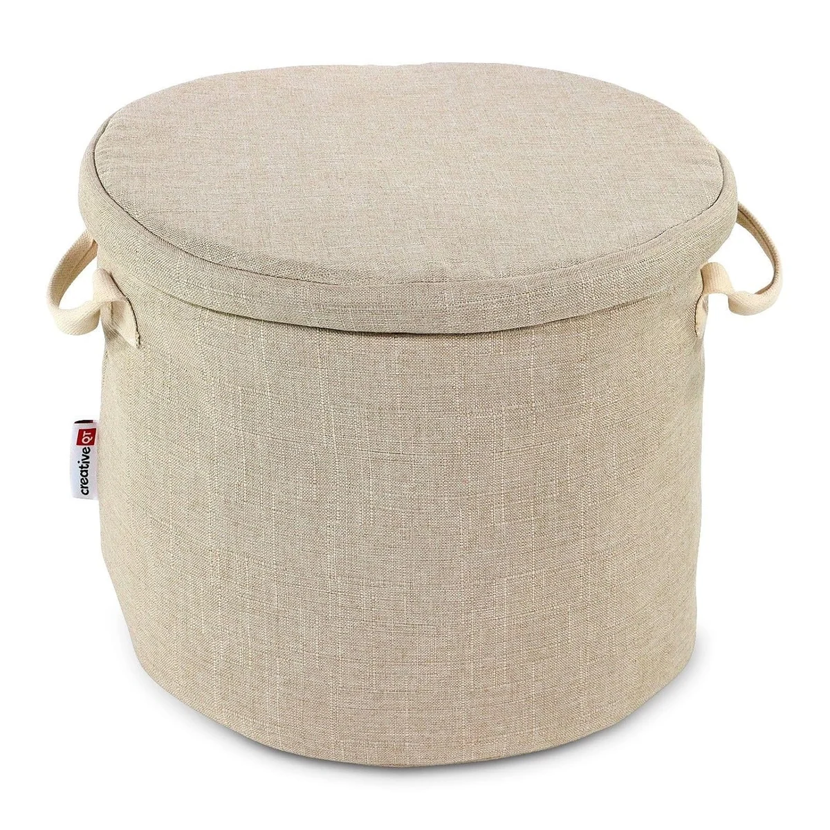 SlideAway Play Mat & Toy Bag by Creative QT, beige