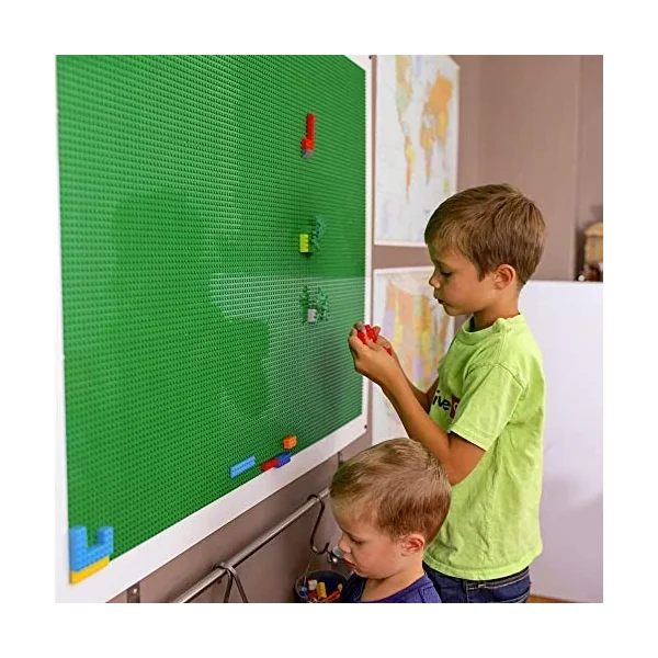 Play-Up Brick Wall Panel by Creative QT, green